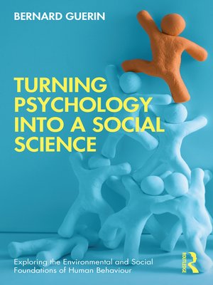 cover image of Turning Psychology into a Social Science